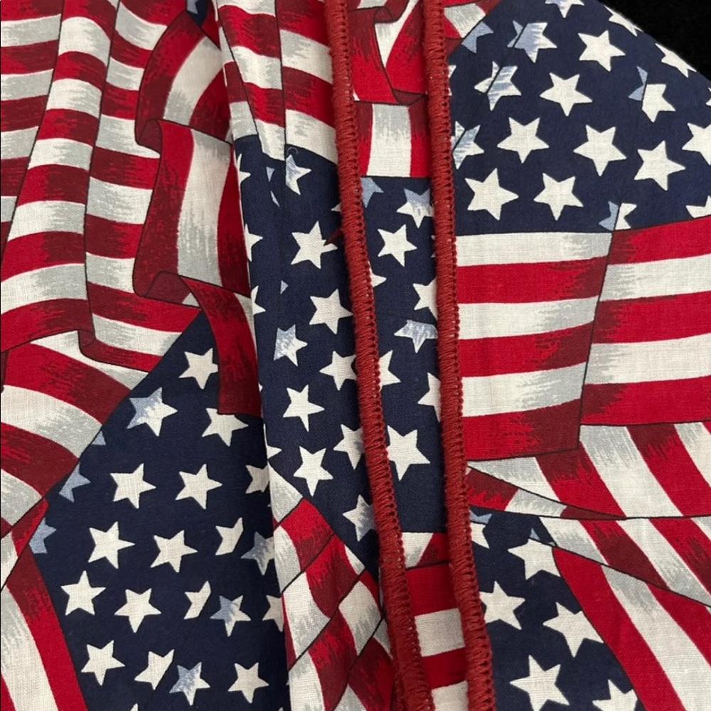 NWOT Patriotic Table Covering (51x69) - Picture 1 of 3